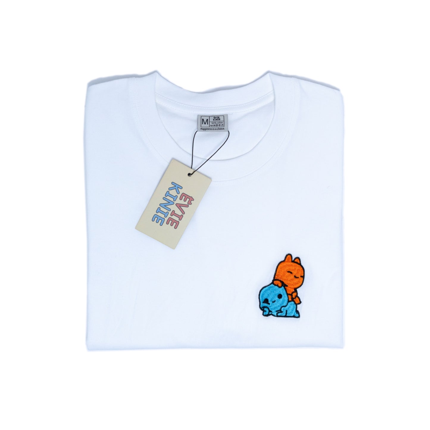 Classic T-shirt with Evie&Kinie Embroidery