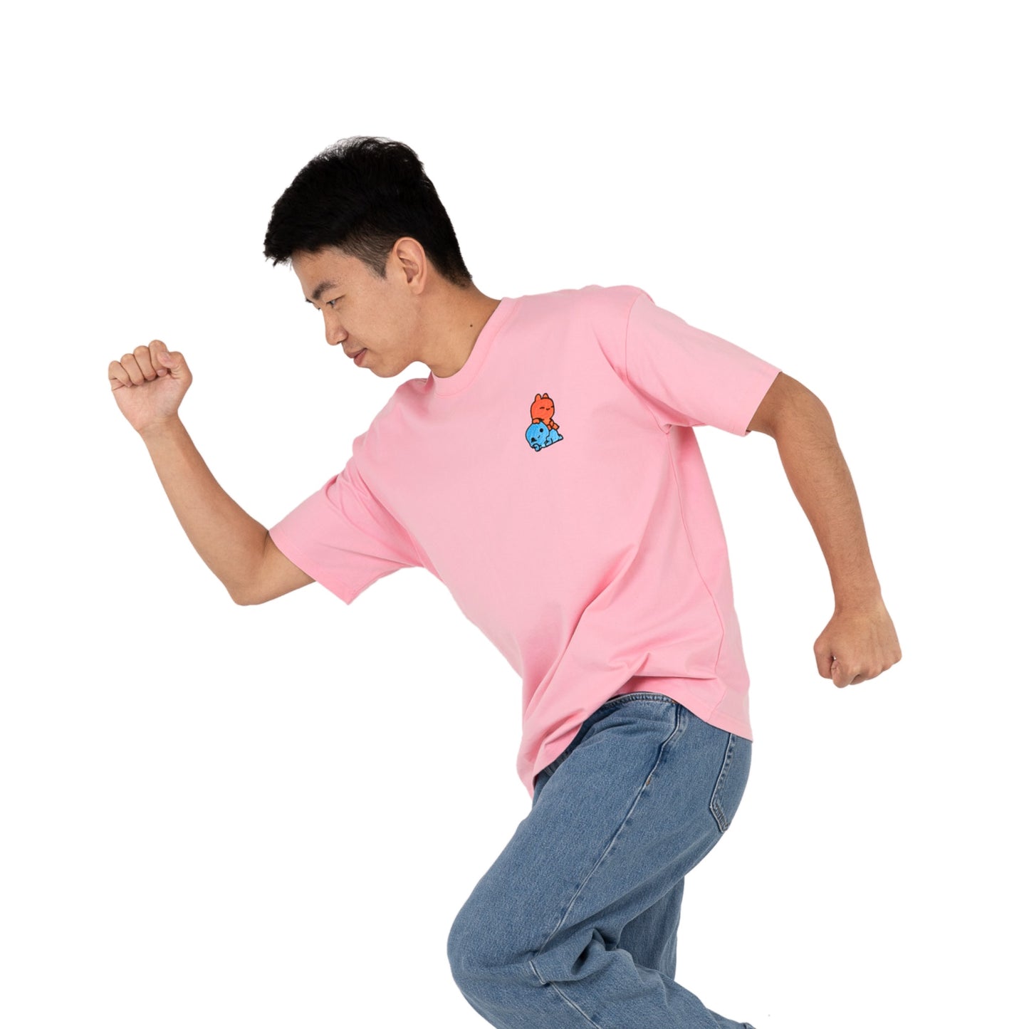 Classic T-shirt with Evie&Kinie Embroidery