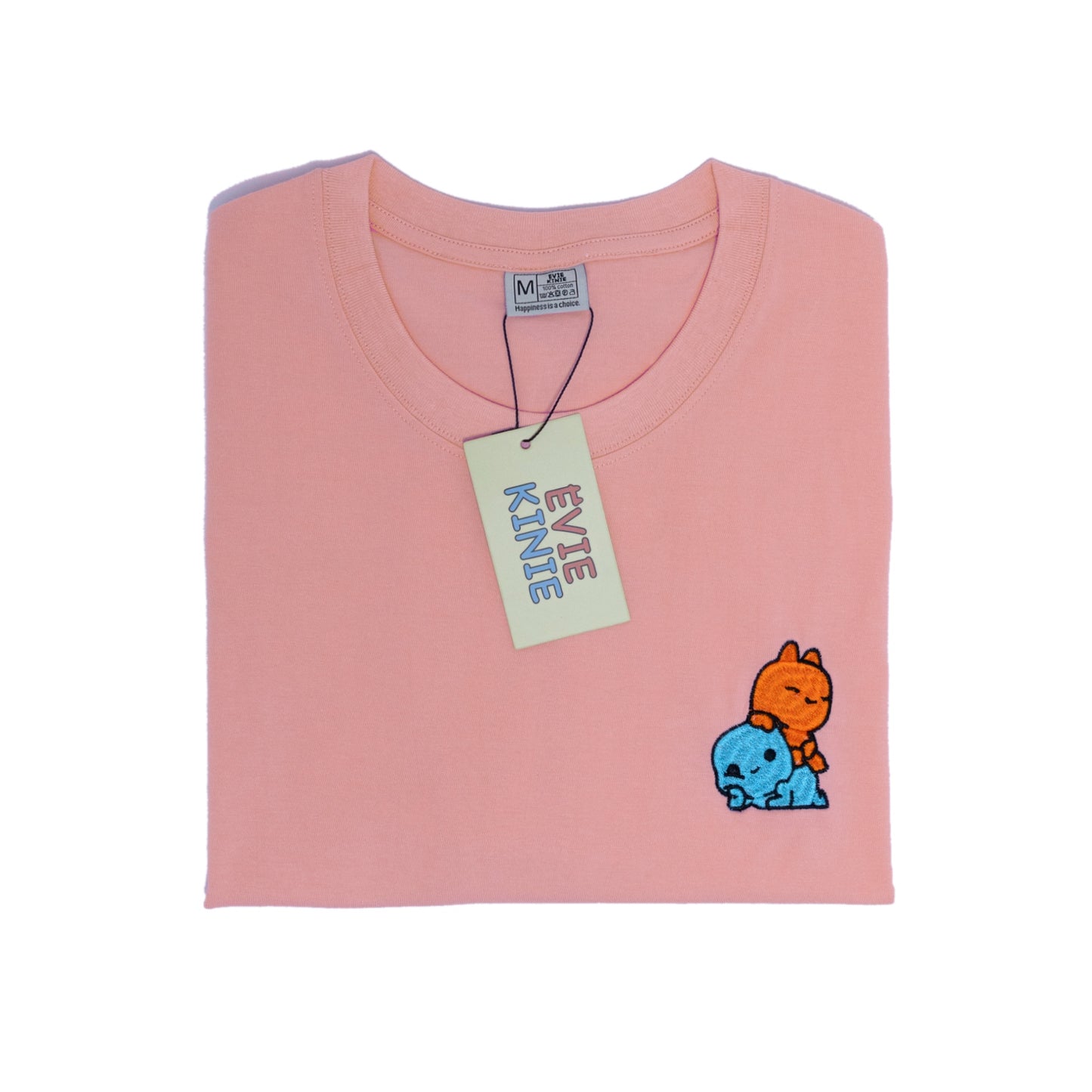Classic T-shirt with Evie&Kinie Embroidery
