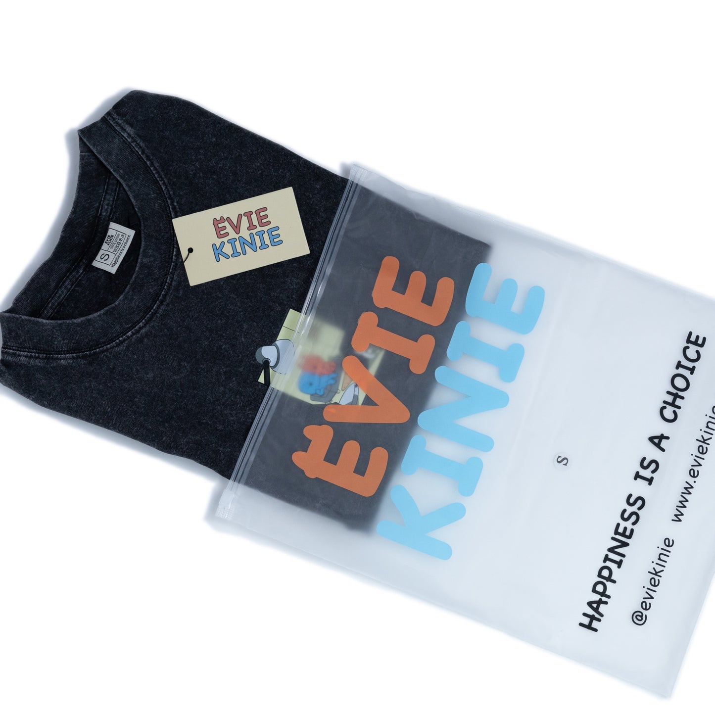 Oversized T-shirt with Evie&Kinie Print